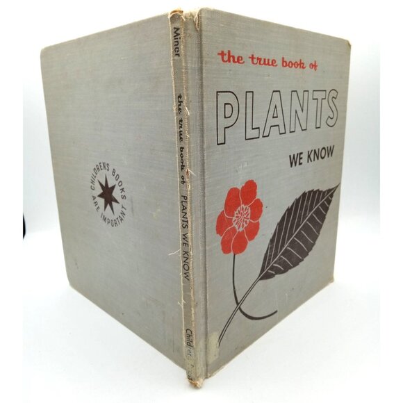 True Book Of Plants We Know O. Irene Sevrey Miner 1953 Hardcover Children Book - Picture 7 of 16